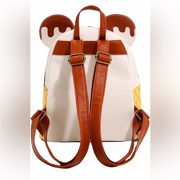 Loungefly Disney Mickey Mouse Ice Cream Mini Backpack bag purse - Picture 3 of 8